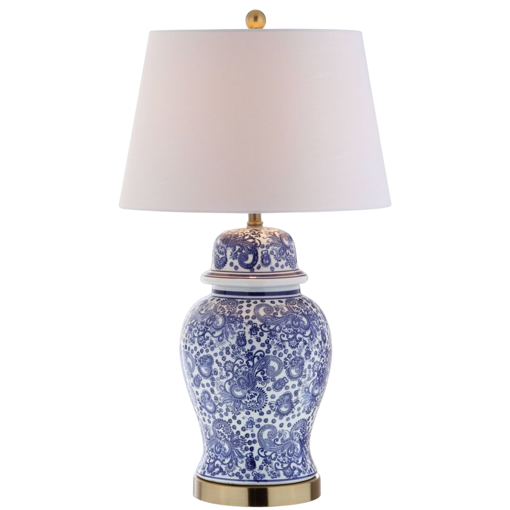 Chinoise style table lamps