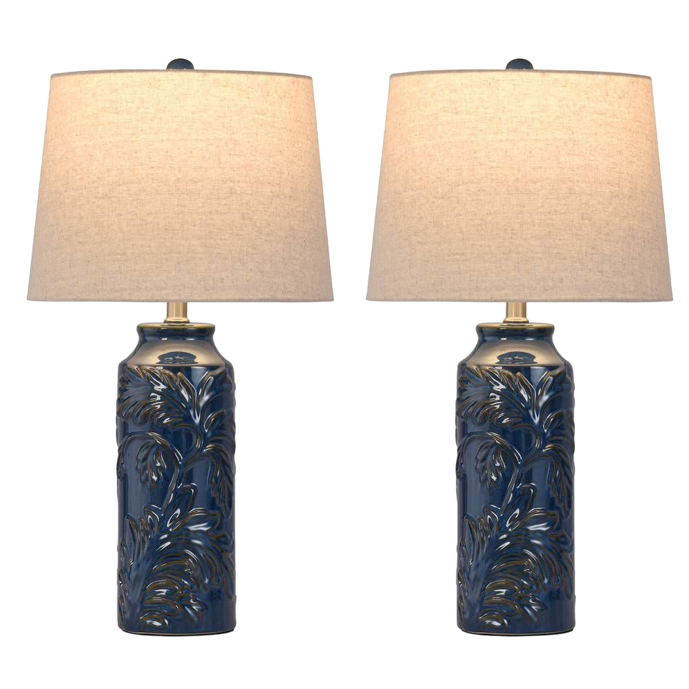 Set of 2 cloverfield Style table lamps